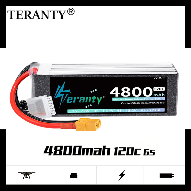 Nano Quad Fpv - TERANTY 6S 4800mAh Bateria Lipo 22.8V