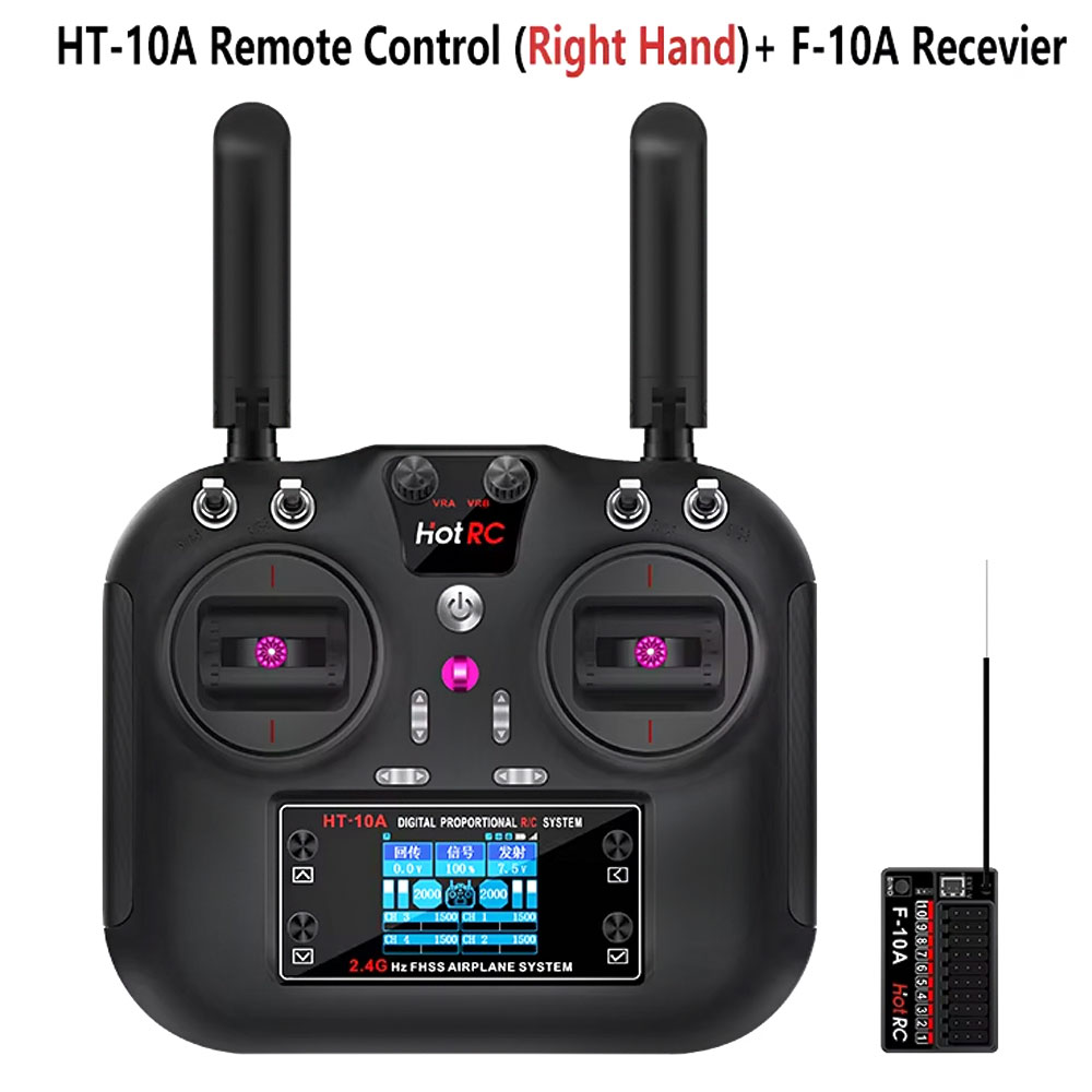 Drone And Car - Nadajnik Hotrc HT-10A 2.4G 10CH z