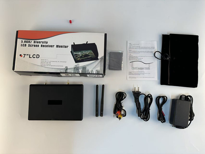 Drone Rc With Screen - 5.8G FPV DVR LS5802D 7-calowy monitor
