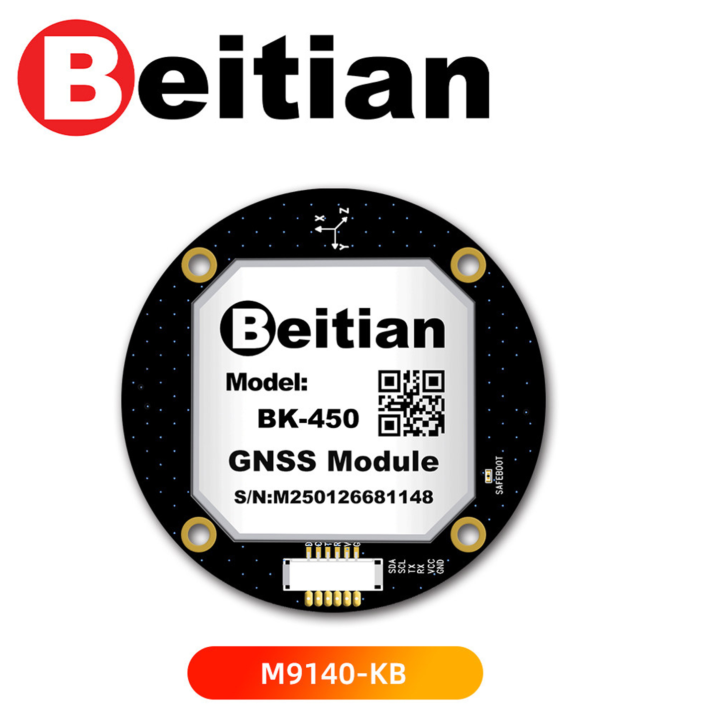 Fpv Antenna Receiver - Moduł GPS Beitian BK-450 BK450 M9