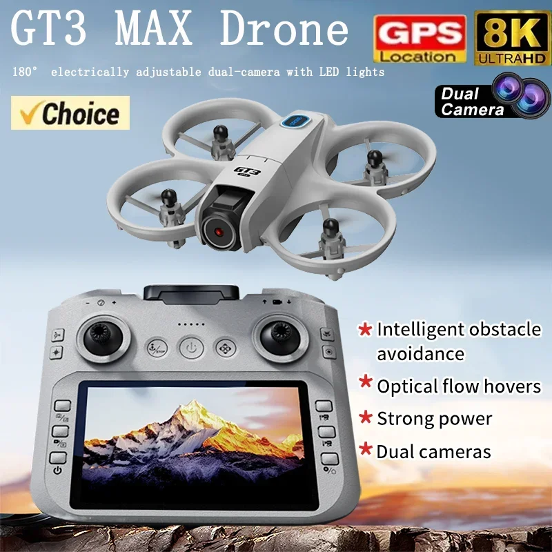 Drone Pro Rc Ufo - 2026 NOWY GT3 Mini z LED,