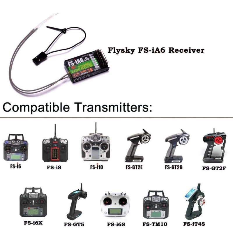 Odbiornik Flysky FS-IA6 6-kana – Fpv Antenna Receiver recenzja i cena