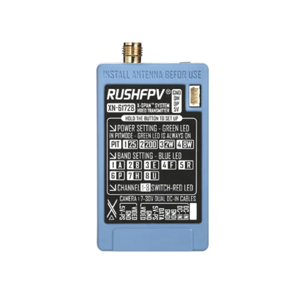 RUSHFPV 6.1‑7.2G 8W X61728 VTX – Fpv Antenna Receiver recenzja i cena