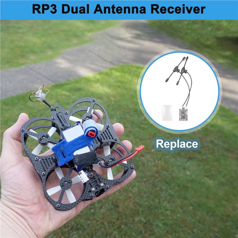 Odbiornik BEDW-RP3 z podwójną  – Fpv Antenna Receiver recenzja i cena