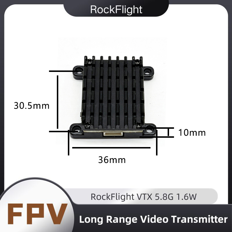 RockFlight TX663 VTX 5.8G 48CH – Drone Rc Transmitter And Receiver recenzja i cena