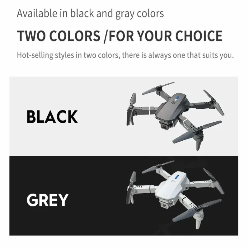 E88 Mini Dron z Kamerą 4K HD W – Drone Pro Rc Ufo recenzja i cena