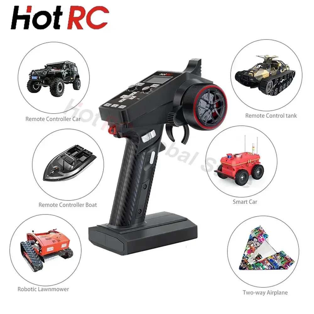 HotRC CT-6A 2.4G 6-kanałowy ra – Drone And Car recenzja i cena