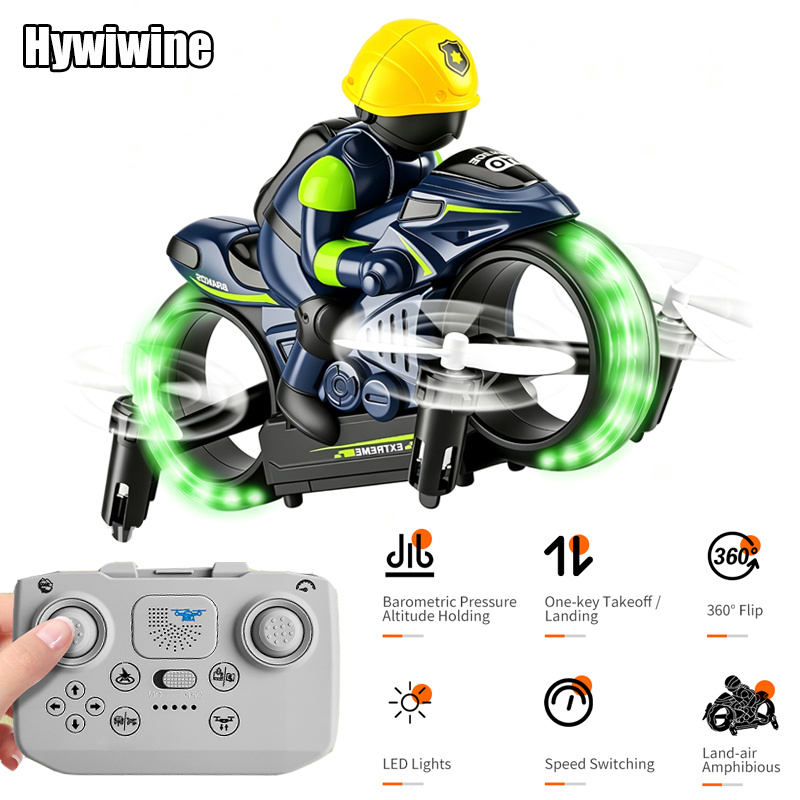 Mini Samochód RC 2 w 1 Szybki  – Drone Vs Rc Car recenzja i cena