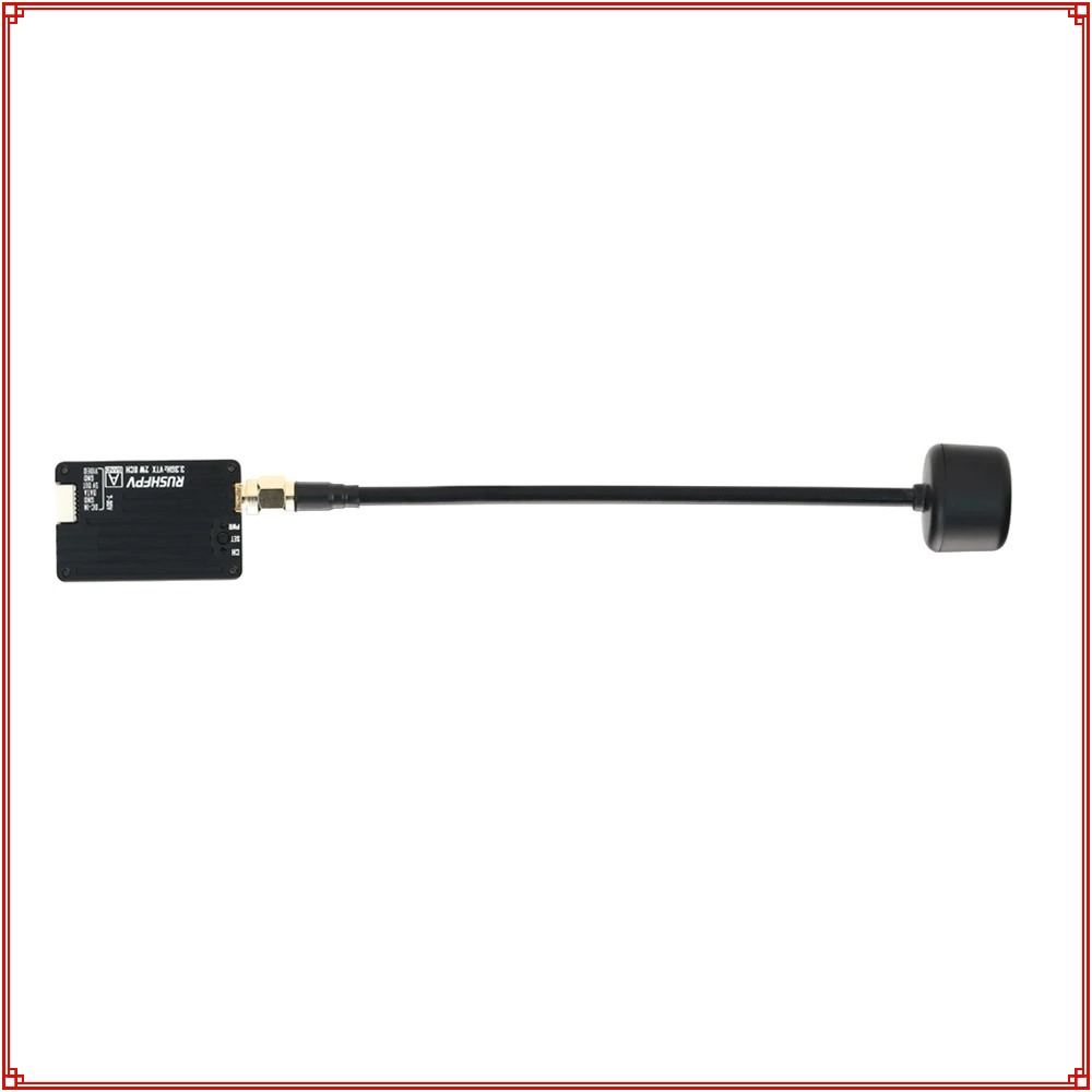 Nowy nadajnik RUSHFPV 3.3G 2W  – Fpv Antenna Receiver recenzja i cena