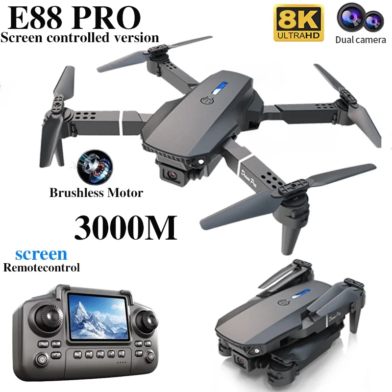 Profesjonalny dron E88 PRO z e – Drone Without Rc recenzja i cena