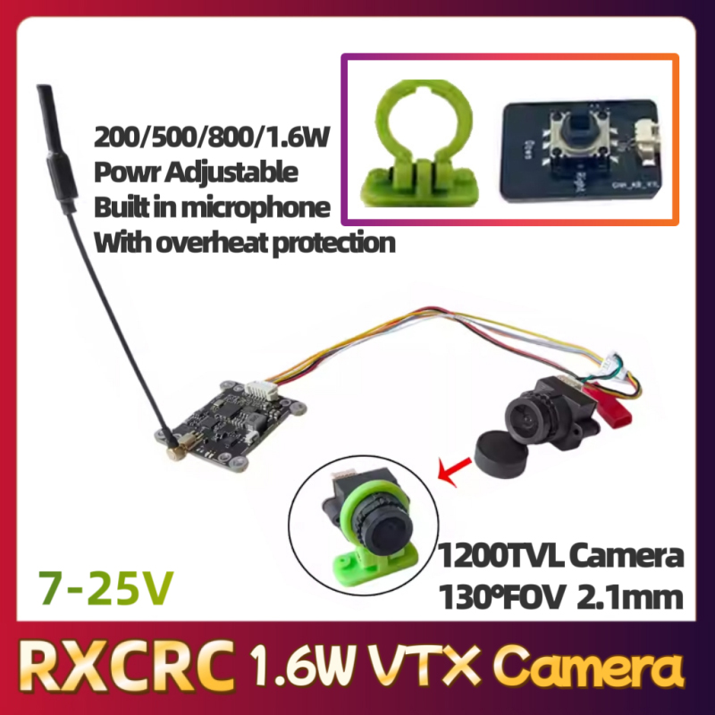 Moduł RXCRC 5.8G 48CH 1.6W VTX – Drone Rc Transmitter And Receiver recenzja i cena