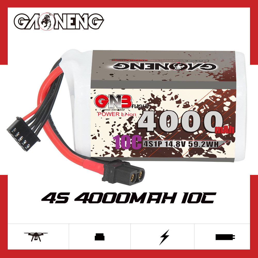 GNB 4000mAh 4S 14.8V 10C 20C z – Nano Quad Fpv recenzja i cena