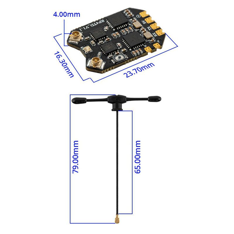Excellent-6X RP4TD ELRS 2.4G D – Fpv Antenna Receiver recenzja i cena