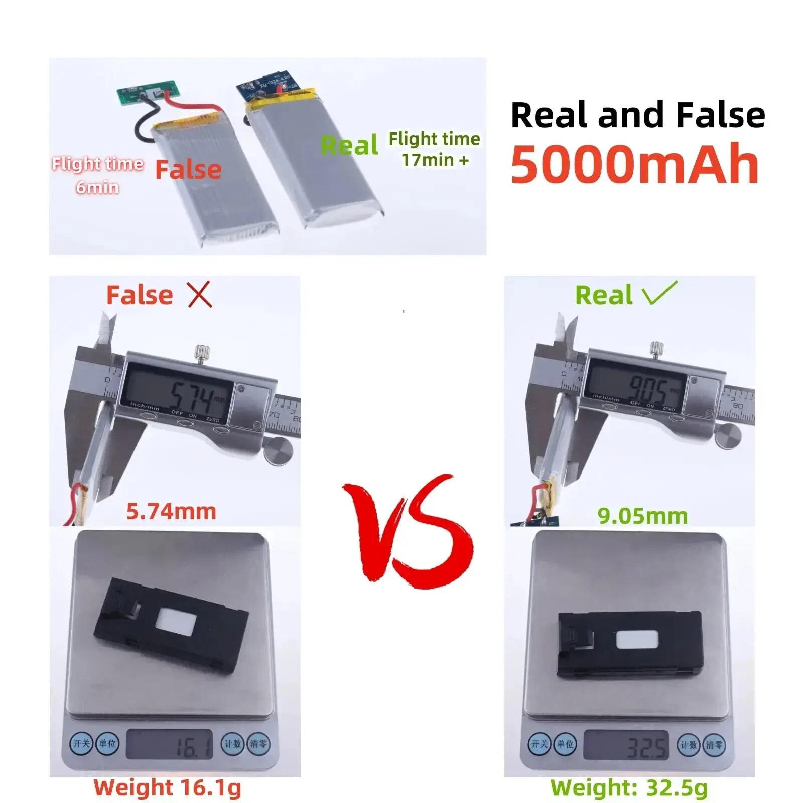 3.7V 5000Mah RC Drone Battery  – Drone Rc E99 K3 recenzja i cena