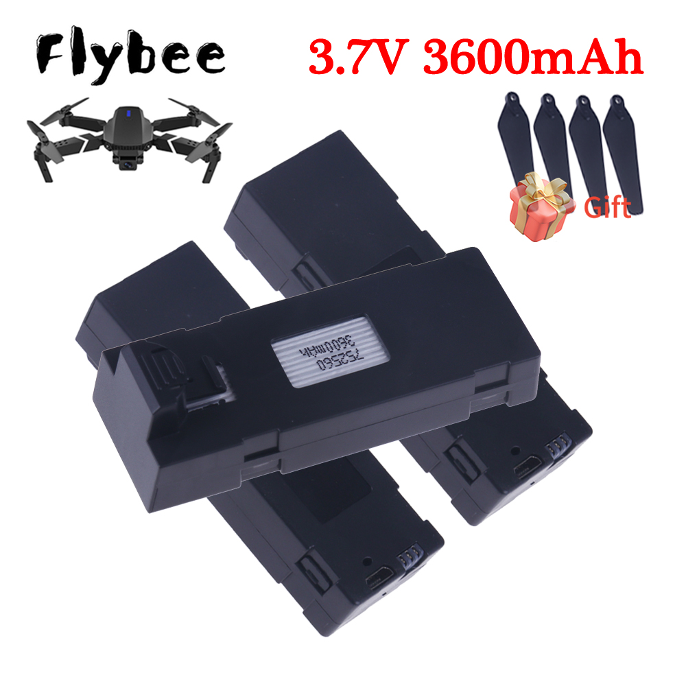 Akumulator Li-po 3.7V 3600mAh  – Drone Rc E99 K3 recenzja i cena