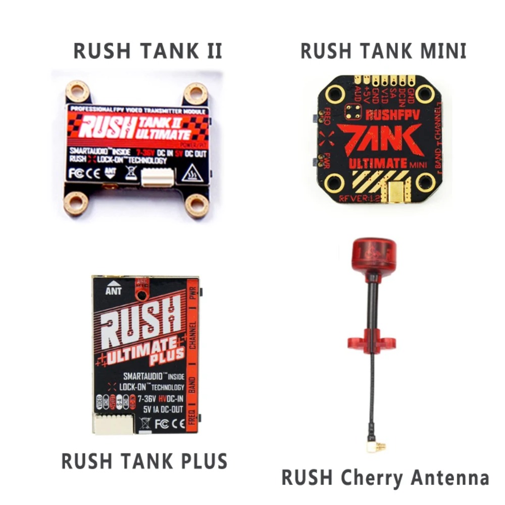 RUSH TANK Ultimate II/Mini/PLU – Fpv Antenna Receiver recenzja i cena