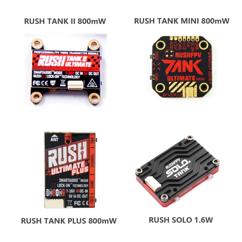 RUSH TANK Ultimate II/Mini/PLU – Fpv Antenna Receiver recenzja i cena