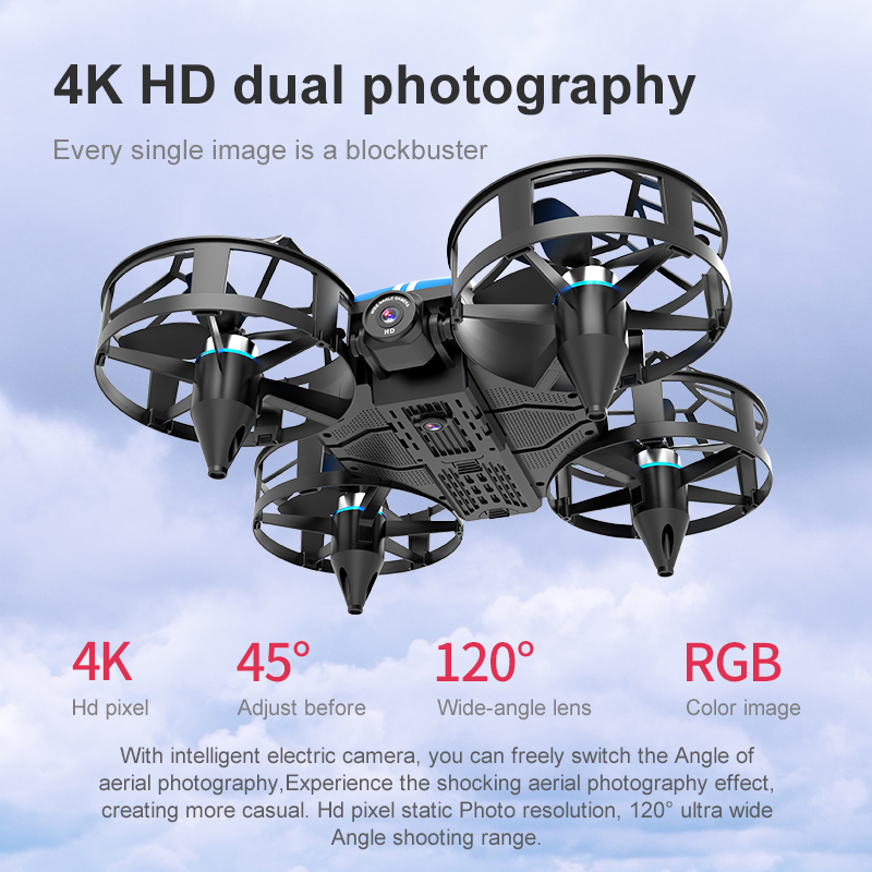 Nowy Mini Dron 812PRO profesjo – Drone Without Rc recenzja i cena