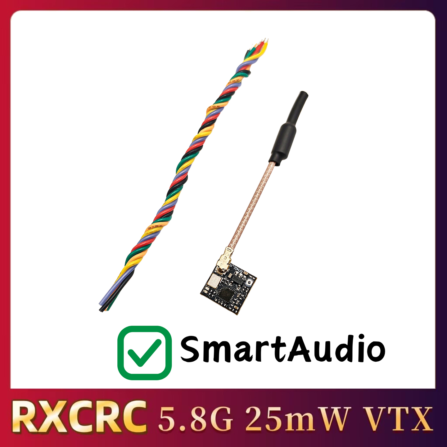 RXCRC 5.8GHz 48CH FPV 25mW Ana – Drone Rc Transmitter And Receiver recenzja i cena