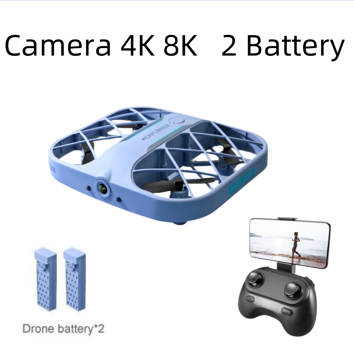 JJRC H107 FPV RC Dron z 2 Bate – Drone Rc With Screen recenzja i cena