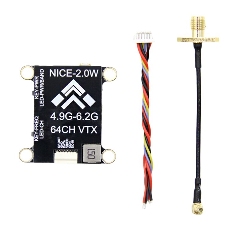 B68A 5.8G 2W VTX 2000Mw 64CH N – Drone Without Rc recenzja i cena