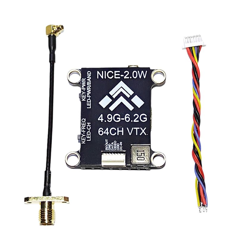 B68A 5.8G 2W VTX 2000Mw 64CH N – Drone Without Rc recenzja i cena